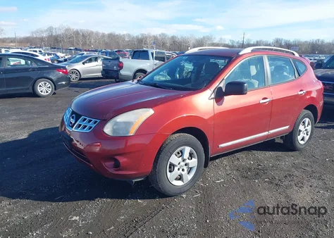 2014 Nissan Rogue Select S from USA, damaged, VIN JN8AS5MVXEW717774